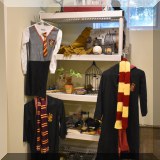 Y08. Harry Potter costumes and décor. 